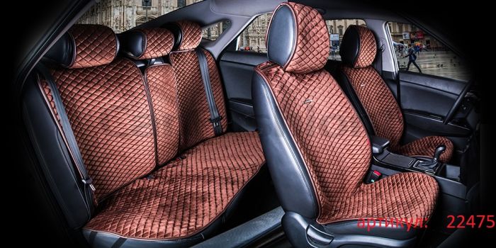 Накидки на передние и задние сидения автомобиля Carfashion City Рlus