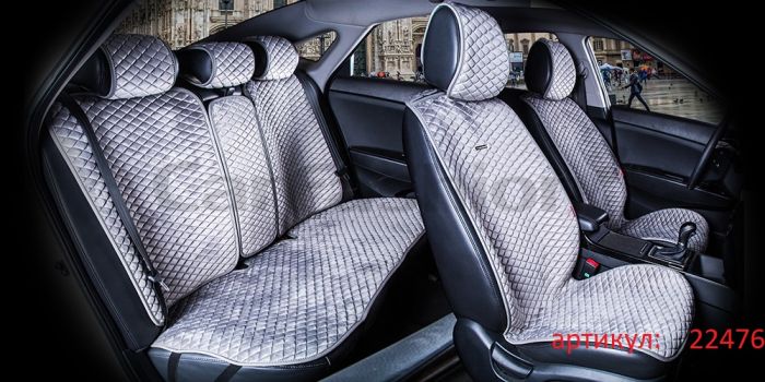 Накидки на передние и задние сидения автомобиля Carfashion City Рlus
