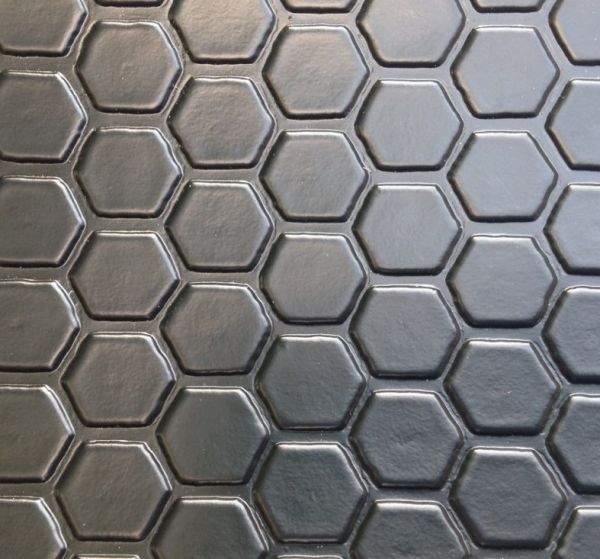 Автолінолеум стільники чорний 1,8м (Туреччина)