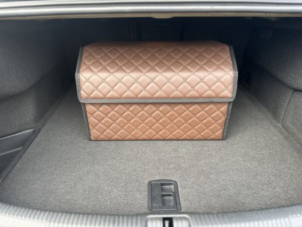 Органайзер у багажник авто АА 0024 L коричневий 70х30х30 см