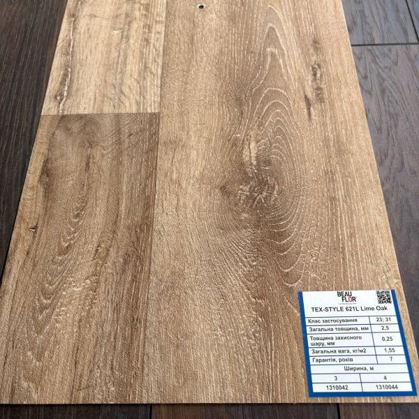 Линолеум Beauflor Tex-Style Lime oak 621L